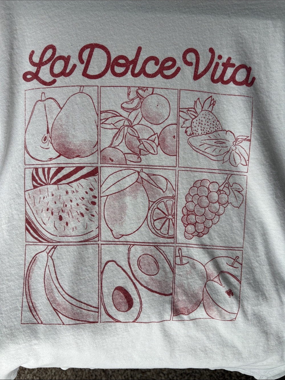 Girl Dangerous White Graphic Tee La Dolce Vita 100% organic cotton - Picture 6 of 6